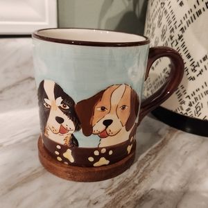 Hand Painted Dog Mug